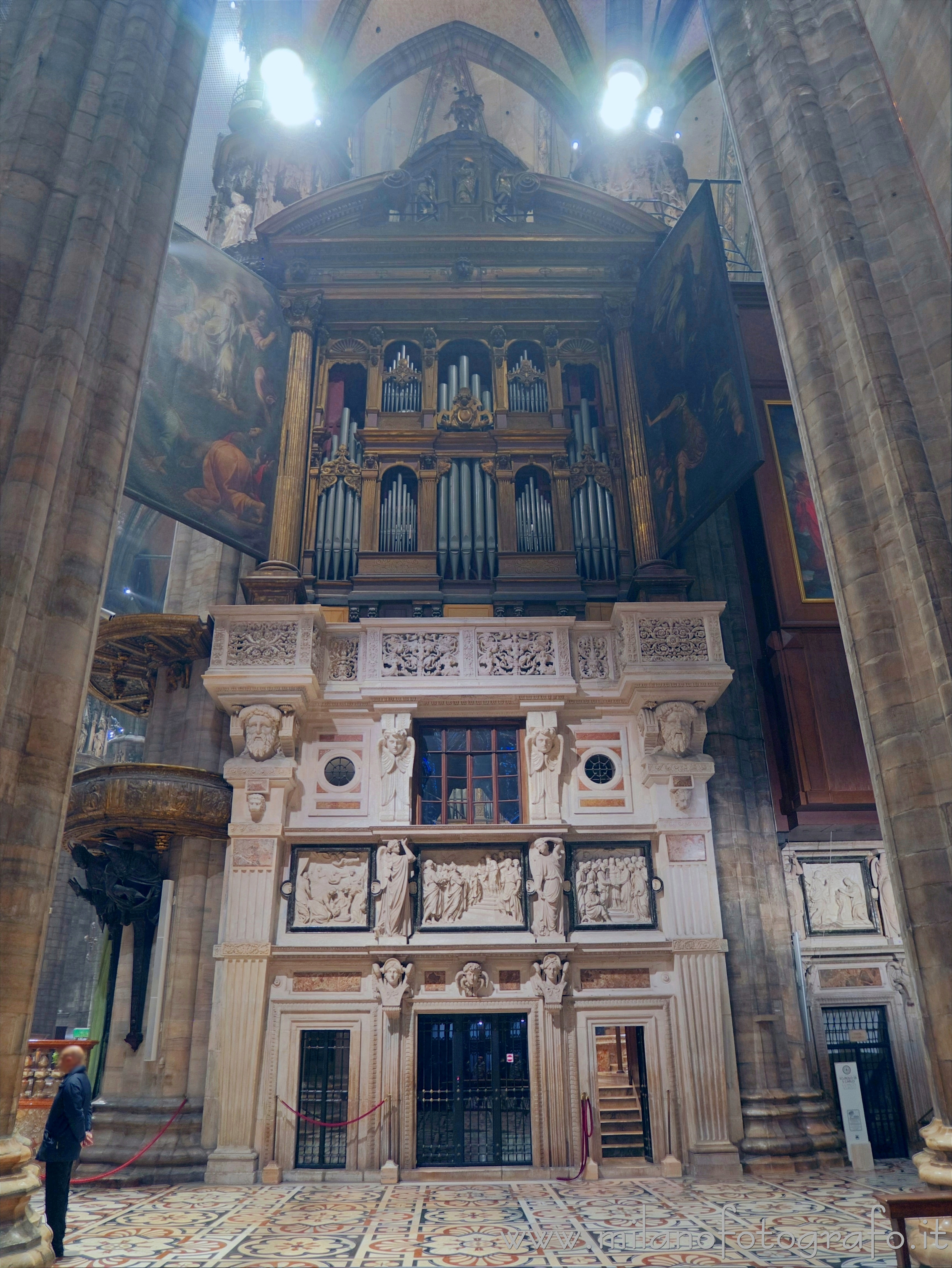 Milan (Italy) - Left organ of the Cathedral